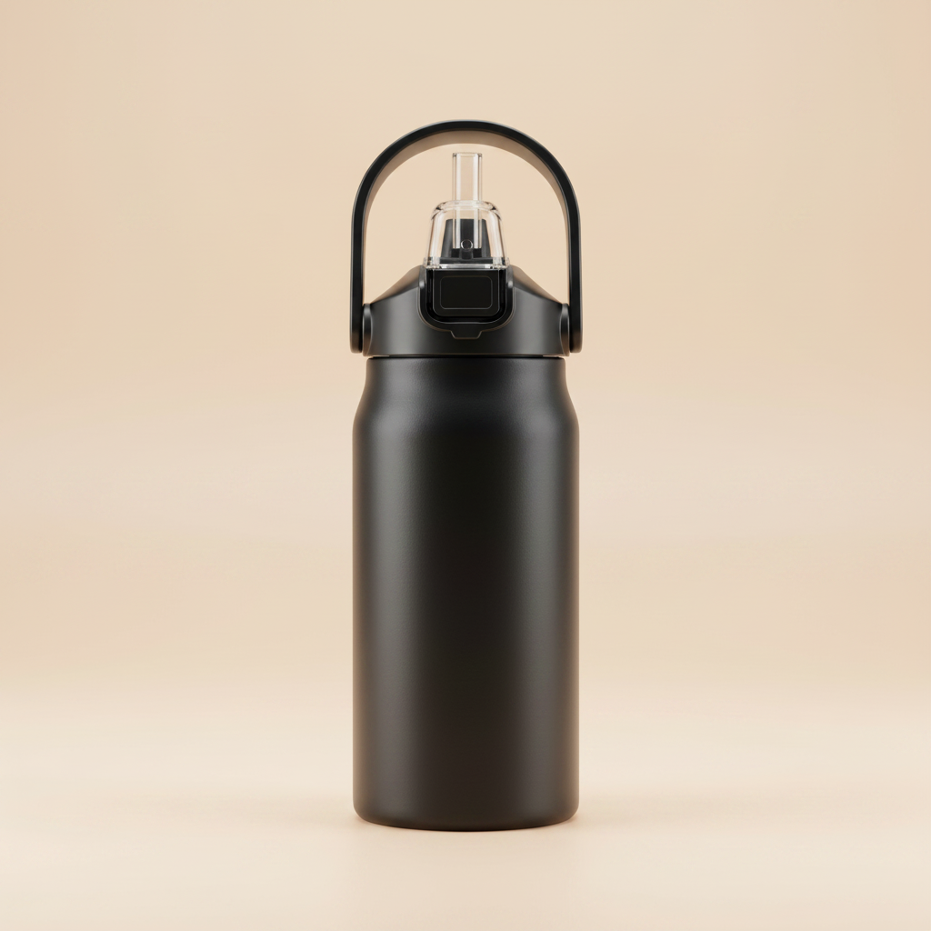 Termo deportivo de acero inoxidable - vista de producto
