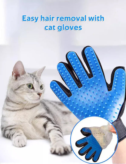 Guantes de Grooming para Mascotas - Limpieza y Cepillado para Perros y Gatos