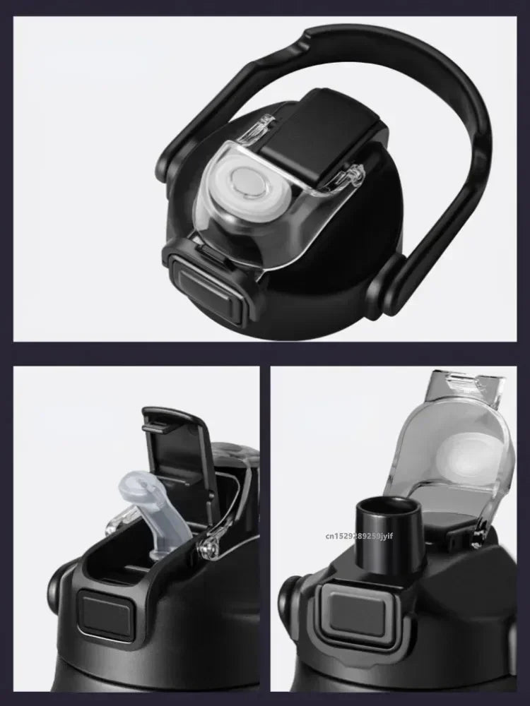 Termo deportivo de acero inoxidable | 750ml - 1,5L