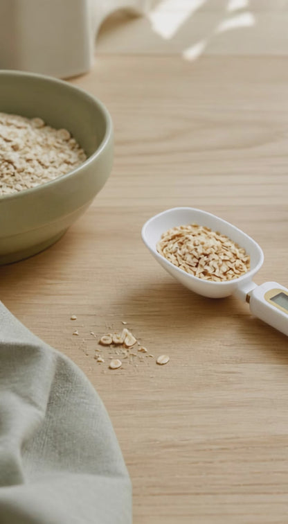 Cuchara báscula digital de cocina | precisión 0,1g - 500g